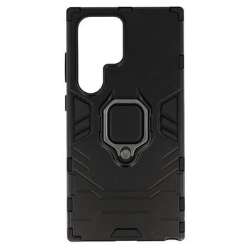 Ring Armor Case for Samsung Galaxy S24 Ultra Black