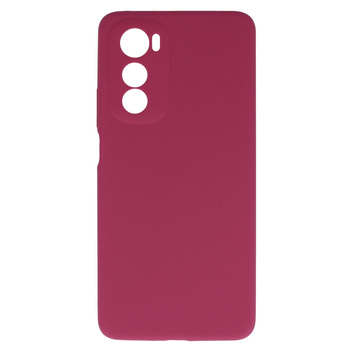 Silicone Lite Case do Motorola Edge 30 bordowy