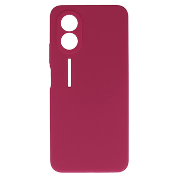Silicone Lite Case do Oppo A38 4G bordowy
