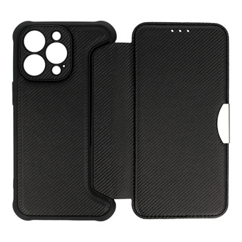 Razor Carbon Book Case for Xiaomi Redmi Note 13 5G black