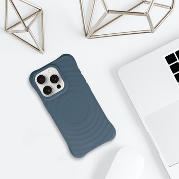 Tel Protect Wave Magsafe Case do Iphone 11 granatowy