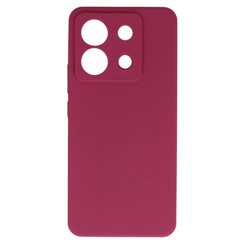 Silicone Lite Case do Xiaomi Redmi Note 13 Pro 5G bordowy