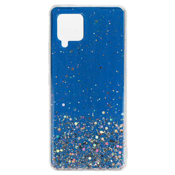 Brilliant Clear Case do Samsung Galaxy A42 5G Granatowy