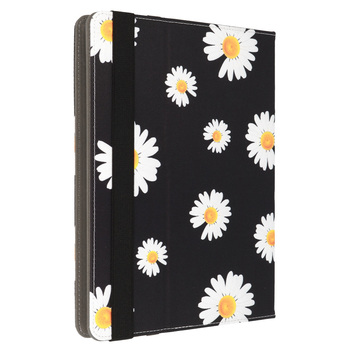 Wonder Canvas Tablet Case 10 cali stokrotki czarne
