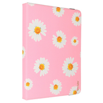 Wonder Canvas Tablet Case 10 cali stokrotki różowe