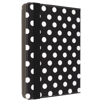 Wonder Canvas Tablet Case 13 cali groszki czarne