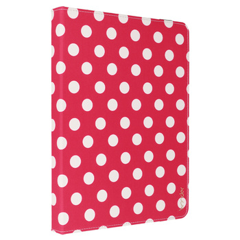 Wonder Canvas Tablet Case 10 cali groszki czerwone