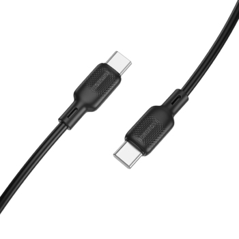 Borofone Kabel BX113 Lenny - Typ C na Typ C - PD 60W 3A 1 metr czarny
