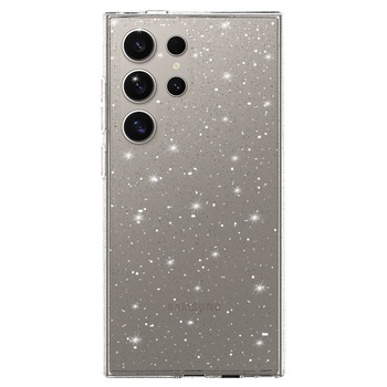 Crystal Glitter Case do Samsung Galaxy S23 Ultra Srebrny