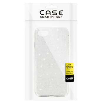 Crystal Glitter Case for Iphone 7 / 8 / SE 2020/SE 2022 Silver