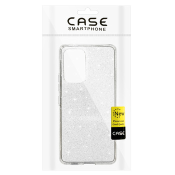 Crystal Glitter Case do Samsung Galaxy A33 5G Srebrny