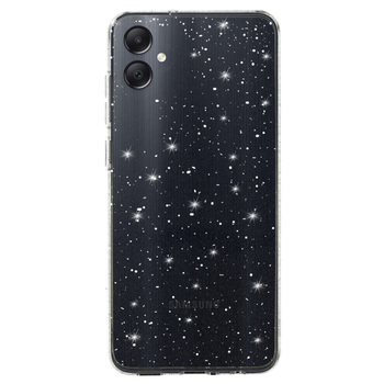 Crystal Glitter Case do Samsung Galaxy A05 Srebrny