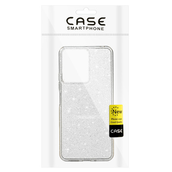 Crystal Glitter Case for Xiaomi Redmi 13C Silver