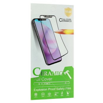 Hartowane szkło HARD CERAMIC do IPHONE 16 PLUS CZARNE