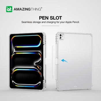 Amazing Thing Etui Minimal Case 4FT IPADAIR12.9MINBK do Ipad Air 13 M2 2024 czarny