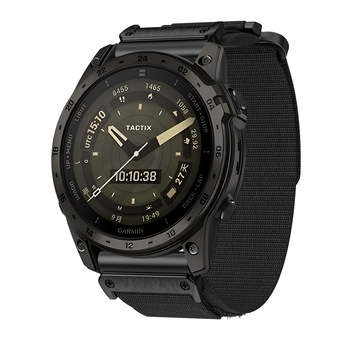 Pasek do Garmin 26mm nylonowy wzór 1 czarny