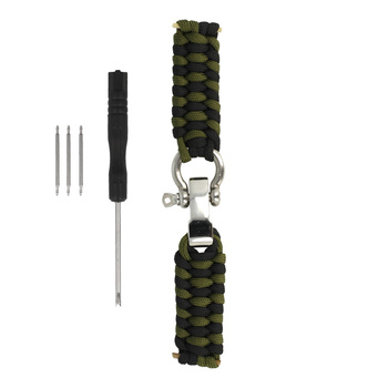 Universal nylon loop 22mm design 1 black
