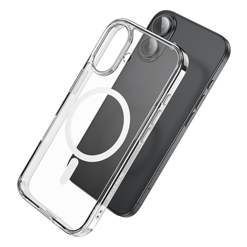 Borofone Case BI5 Ice Shield Magnetic Iphone 16 Plus transparent