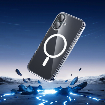 Borofone Case BI5 Ice Shield Magnetic Iphone 16 Plus transparent