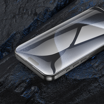Borofone Hartowane szkło BF8 Diamond Armor Full Screen 5D Large Arc do Iphone 16 Pro/17 - 10 sztuk