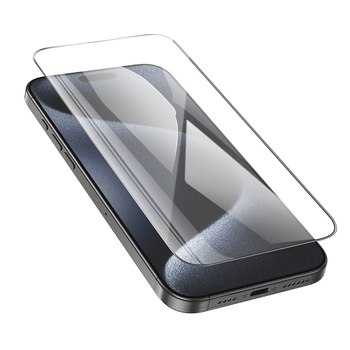 Borofone Hartowane szkło BF6 Diamond Armor Full Screen HD do Iphone 16 Pro Max - 10 sztuk