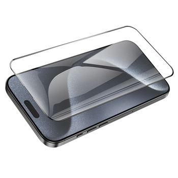 Borofone Hartowane szkło BF6 Diamond Armor Full Screen HD do Iphone 16 Pro Max - 10 sztuk