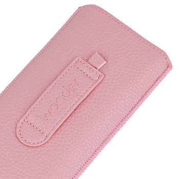 Kieszonka WONDER Deko (ROZMIAR XL) do Iphone 15/15 Pro/Iphone 16/16 Pro/Samsung S24/S24 Plus/S25/S25 Plus/A53/A55 5G różowa