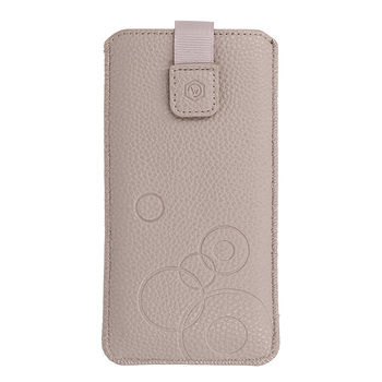Kieszonka WONDER Deko (ROZMIAR L) do Iphone 13 Mini/12 Mini/SE 2020/2022/7/8 cappuccino