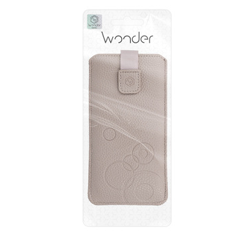 Kieszonka WONDER Deko (ROZMIAR XXL) do Samsung S25 Ultra/S24 Ultra/M35/M23/A16 5G/Xiaomi Redmi 14C cappuccino