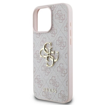 Oryginalne Etui GUESS 4G Big Logo GUHCP16X4GMGPI do Iphone 16 Pro Max różowy