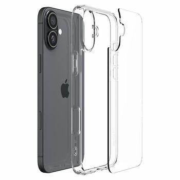 Etui SPIGEN Ultra Hybrid ACS08069 do Iphone 16 Plus - Crystal Clear