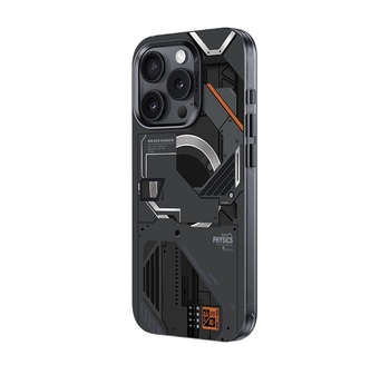 Benks Magnetic Mecha Series Case for Iphone 15 Pro black