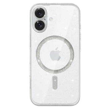 Glitter Magsafe Case for Iphone 16 transparent