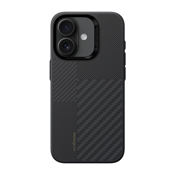 Benks Montage Magnetic Armor Pro Kevlar Case Metal Frame 600D+1500D for Iphone 16 Plus black