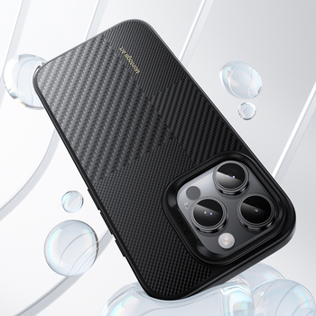 Benks Montage Magnetic Armor Pro Kevlar Case Metal Frame 600D+1500D for Iphone 16 Plus black