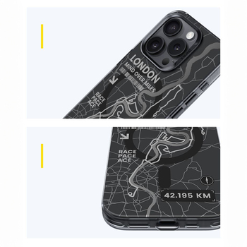 Benks Etui Magnetic City London do Iphone 16 Plus