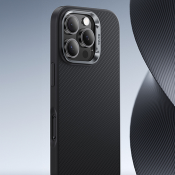 Benks Magnetic Armor Pro Kevlar Case Metal Frame 600D for Iphone 16 black