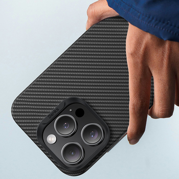 Benks Magnetic Armor Air Kevlar Case PC Frame 600D for Iphone 16 black