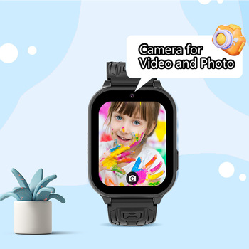 Blavec Smartwatch K-02 Kids Voice Call / GPS / 4G / SOS (SWK02-B) black