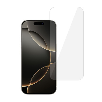 Hartowane szkło HARD 2.5D do IPHONE 16 PRO/17/17 PRO (mocniejszy klej 380µ)