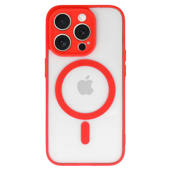 Acrylic Color Magsafe Case do Iphone 16 Plus czerwony