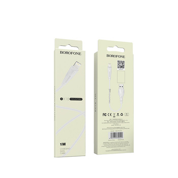 Borofone Cable BX18 Optimal - USB to Lightning - 2A 1 metre white