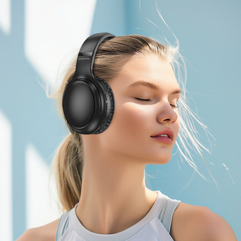 Borofone Słuchawki nauszne BO29 Fascinador bluetooth czarne