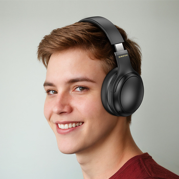 Borofone Słuchawki nauszne BO29 Fascinador bluetooth czarne