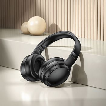 Borofone Słuchawki nauszne BO29 Fascinador bluetooth czarne
