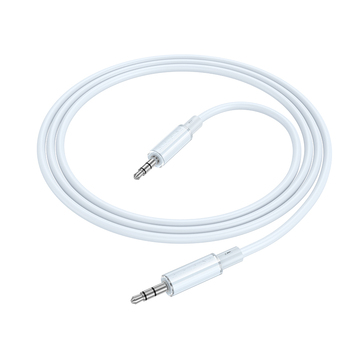 Borofone Kabel AUX BL21 Lemon - jack 3,5mm na jack 3,5mm - 1 metr niebieski