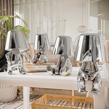 Night lamp Silver Man design I