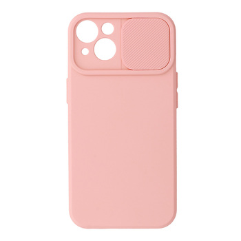 Camshield Soft do Iphone 14 Łososiowy
