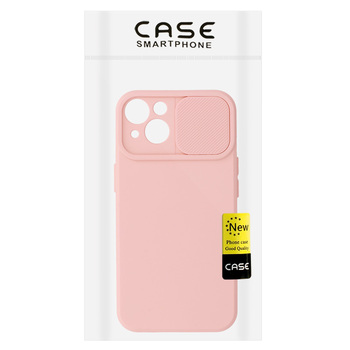 Camshield Soft do Iphone 14 Łososiowy