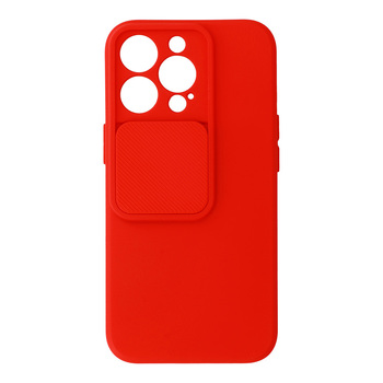 Camshield Soft do Iphone 13 Pro Czerwony